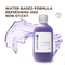 300ml紫色の浄化の血清の入れ墨の永久的な構造の供給の穏やかなクチクラのクリーニングの解決