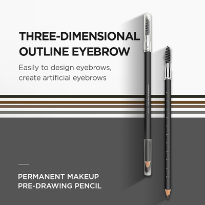 注文の私用永久的な構造は長続きがする眉毛鉛筆に用具を使う