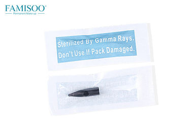 使い捨て可能な入れ墨の付属品の黒い針は日光/ローズ金機械のためにヒント